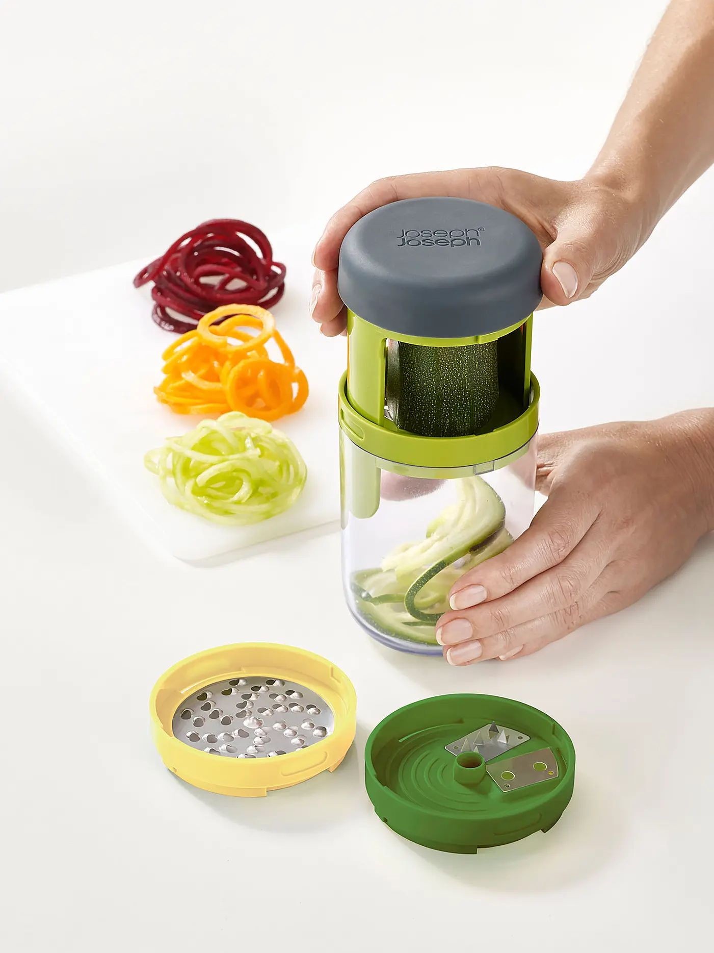JOSEPH JOSEPH | 3-in-1 Hand-Spiralschneider Spiro™ | 